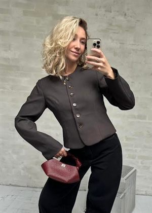 Petrine blazer Espresso Boii Studios 